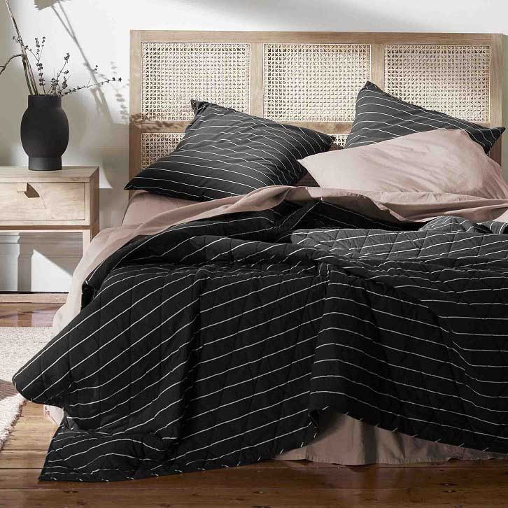 روتختی پسرانه جوان و مردانه مشکی راه راه