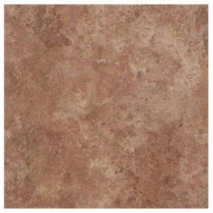 دیوارپوش سنگ طبیعی تراورتن بین کابینتی آشپزخانه رنگ کرم تیره قابل شست و شو