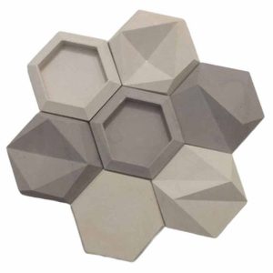 دیوارپوش تایل مدرن شش ضلعی خاکستری برای بین کابینتی آشپزخانه قابل شست و شو