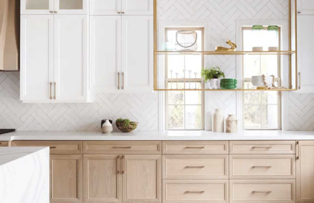 تصویر شاخص کابینت سفید و قهوه ای-min