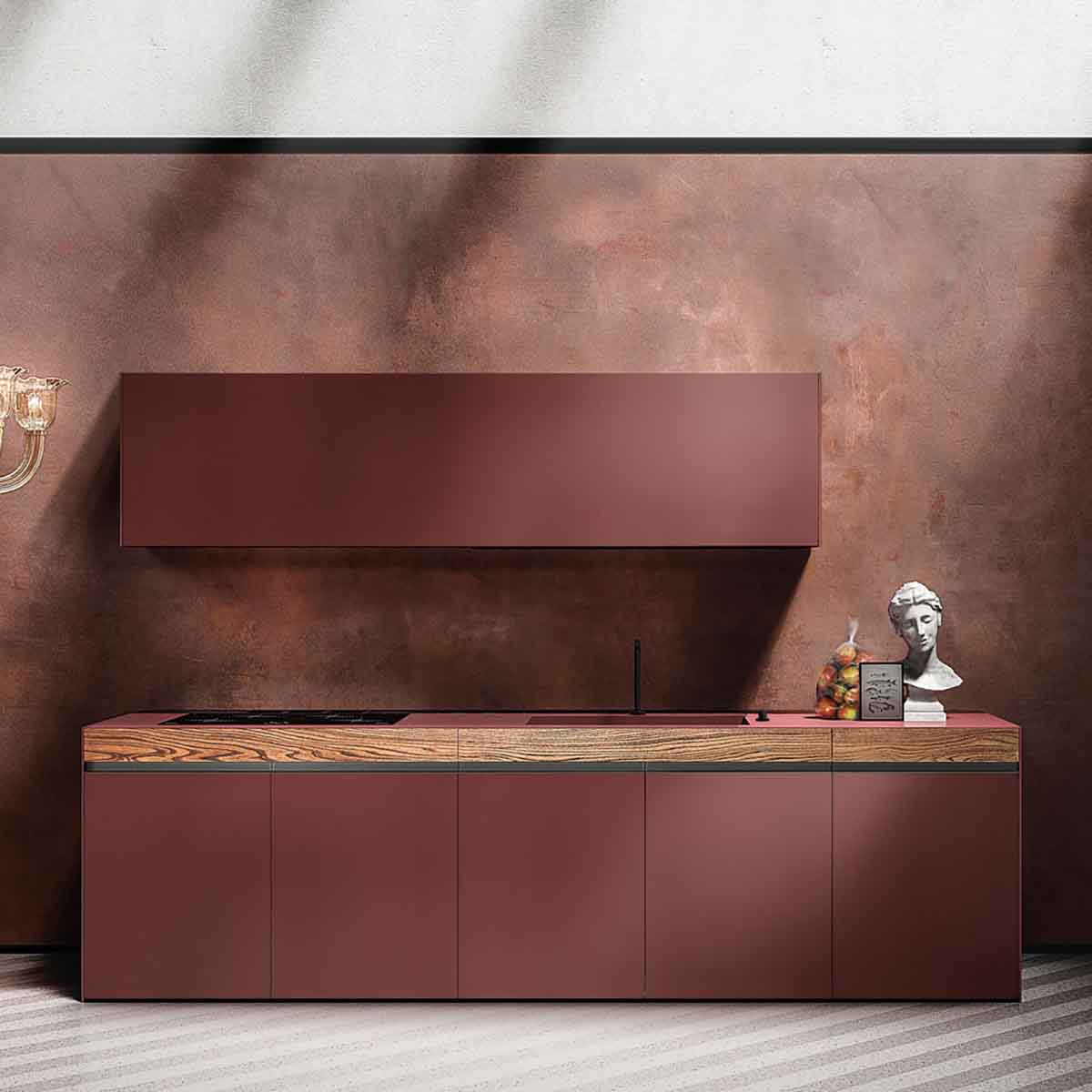 راه و روش دکوراسیون آشپزخانه با کابینت قرمز چیست؟ + تصاویر مدل های شیک