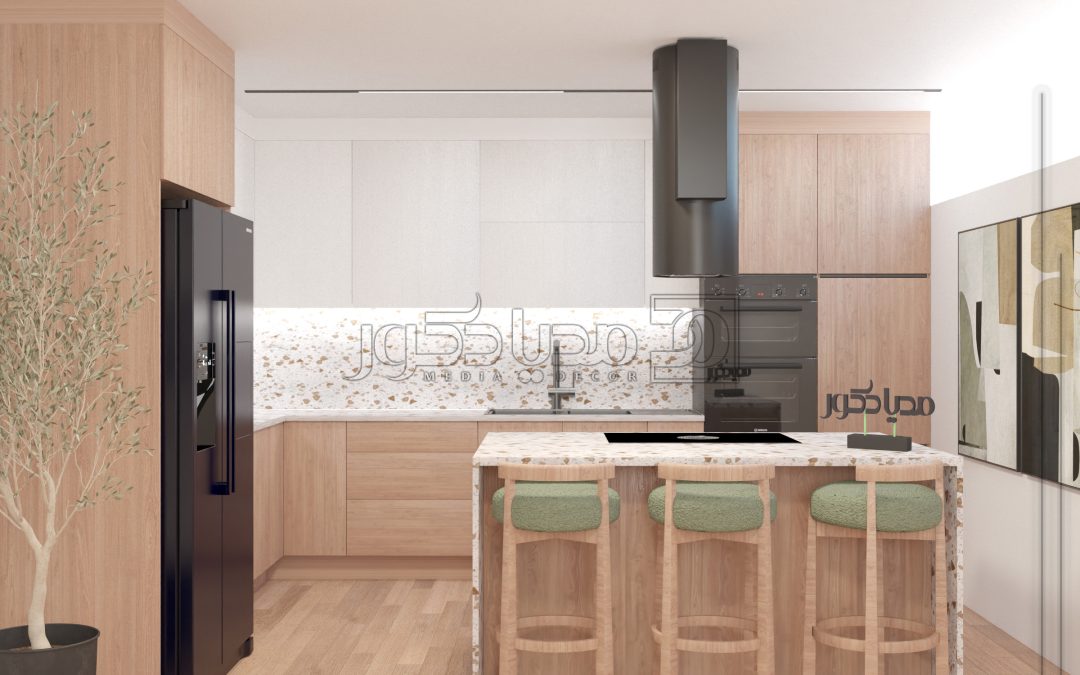 پروژه طراحی آشپزخانه کارا