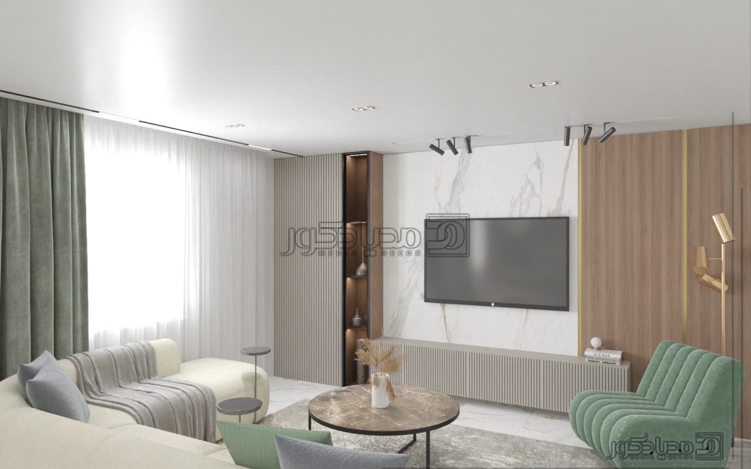 پروژه طراحی داخلی ویلا وقار