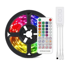 ریسه ال ای دی مدل هوشمند کد RGB IC ws2811 lonstar طول 10 متر