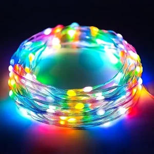 ریسه ال ای دی مدل فول کالر هوشمند بلوتوثی کد RGB IC usb 5v طول 10 متر