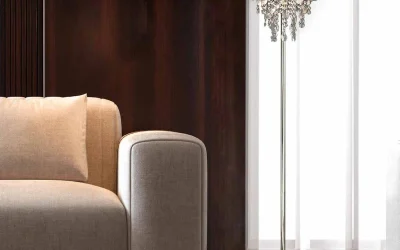 آباژور ایستاده یا رومیزی کنار مبل: کدام برای کنار مبل مناسب‌تر است؟