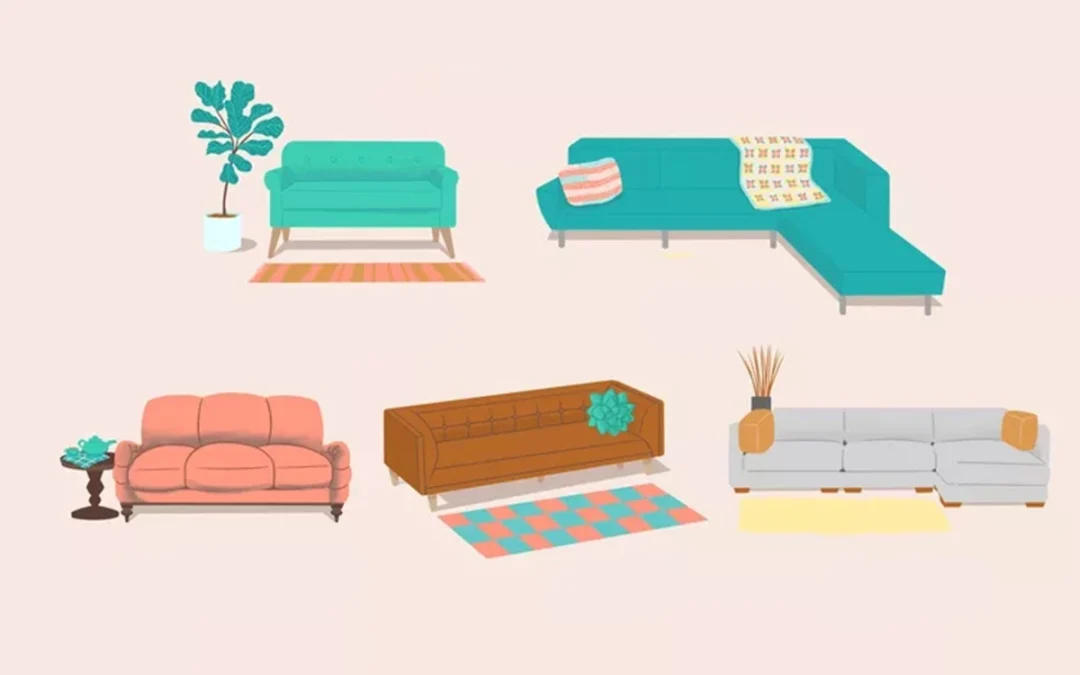 اسامی انواع مبل راحتی