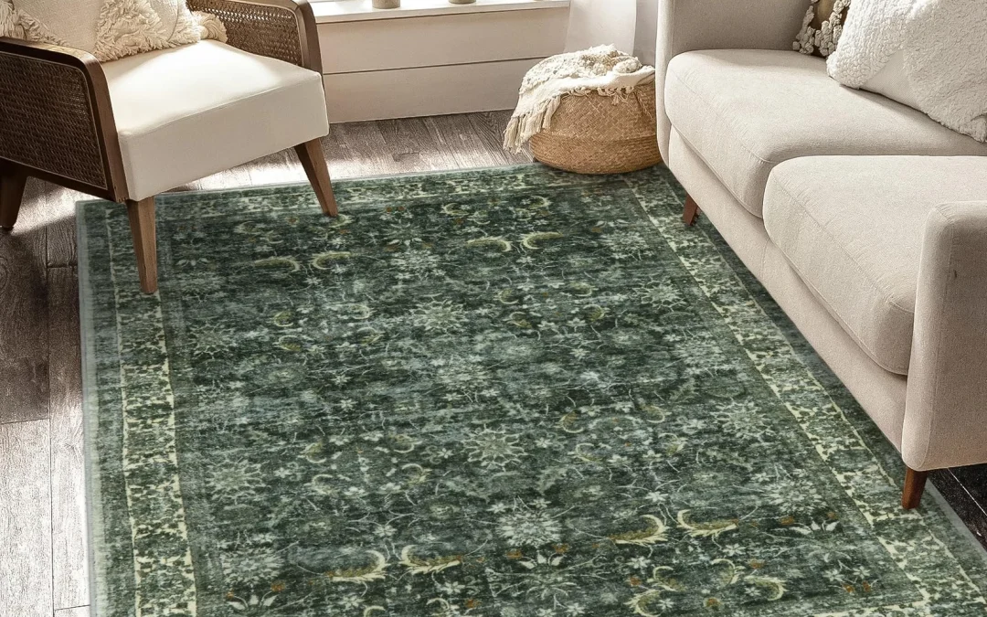 ایده های دکور با فرش سبز