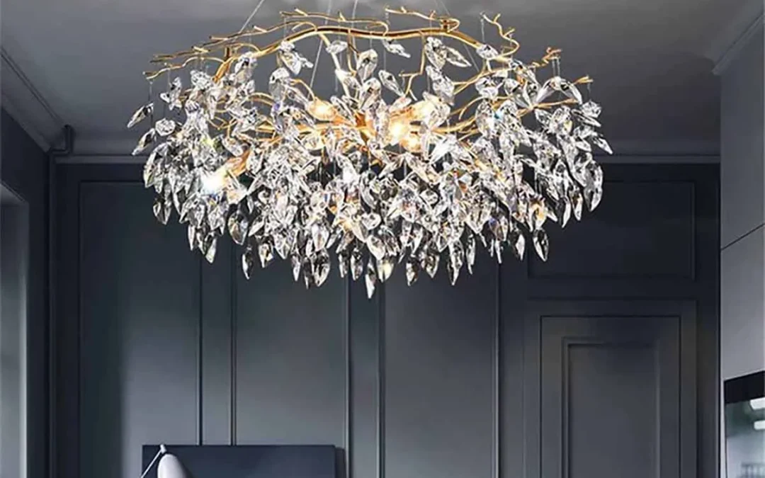 ایده های دکور با لوستر پذیرایی