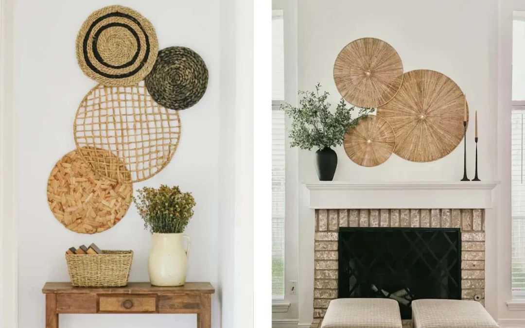 ایده های دیوارکوب حصیری برای خانه های ایرانی