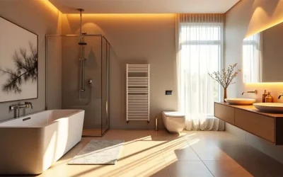 راهنمای انتخاب دما و رنگ نور مناسب برای سرویس بهداشتی و حمام: نکات مهمی که باید بدانی!
