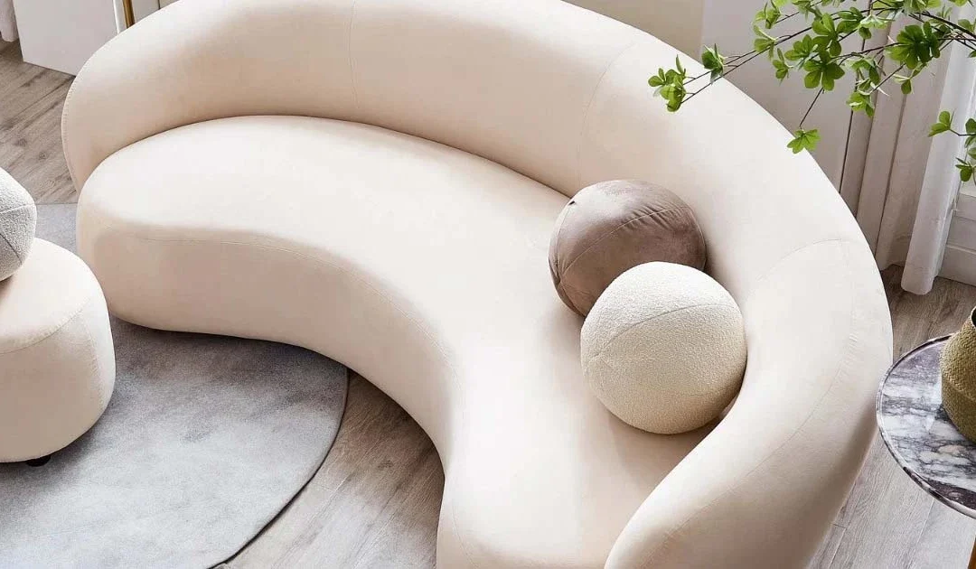 راهنمای خرید مبل منحنی و گرد