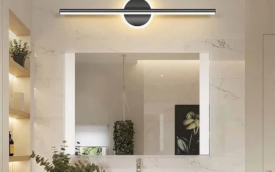 راهنمای کامل نصب چراغ دیواری حمام و سرویس بهداشتی؛ نکات تخصصی و ایمنی که باید بدانی!