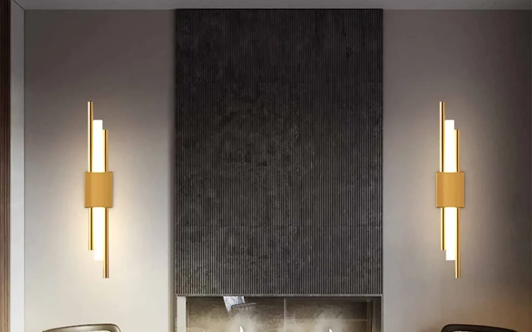 رنگ نور چراغ دیواری پذیرایی