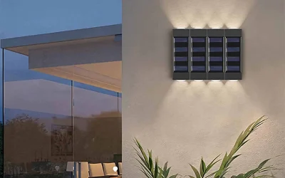 راهنمای انتخاب رنگ و شدت نور چراغ دیواری تراس؛ نکات مهم در انتخاب مناسب!