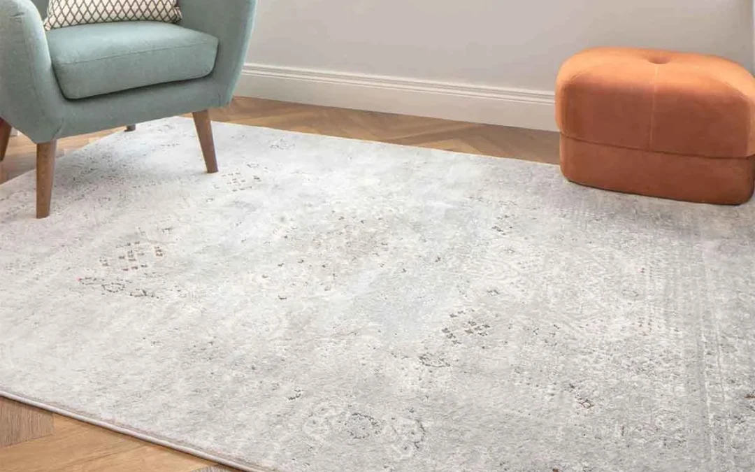 فرش وینتیج طوسی