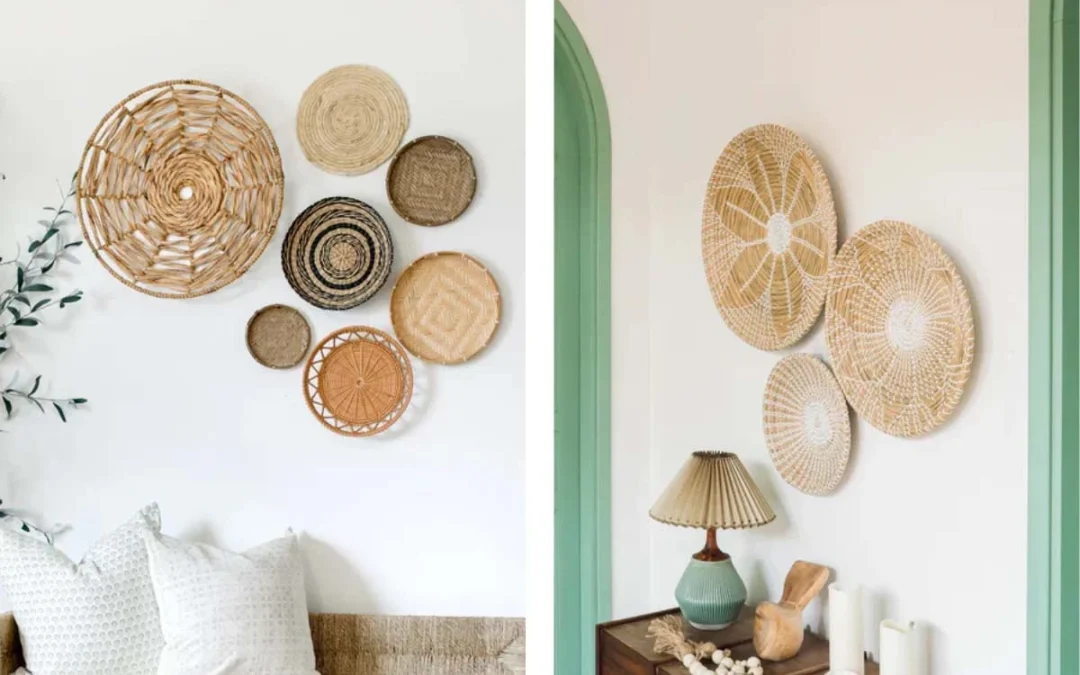 مقایسه دیوارکوب چوبی و حصیری