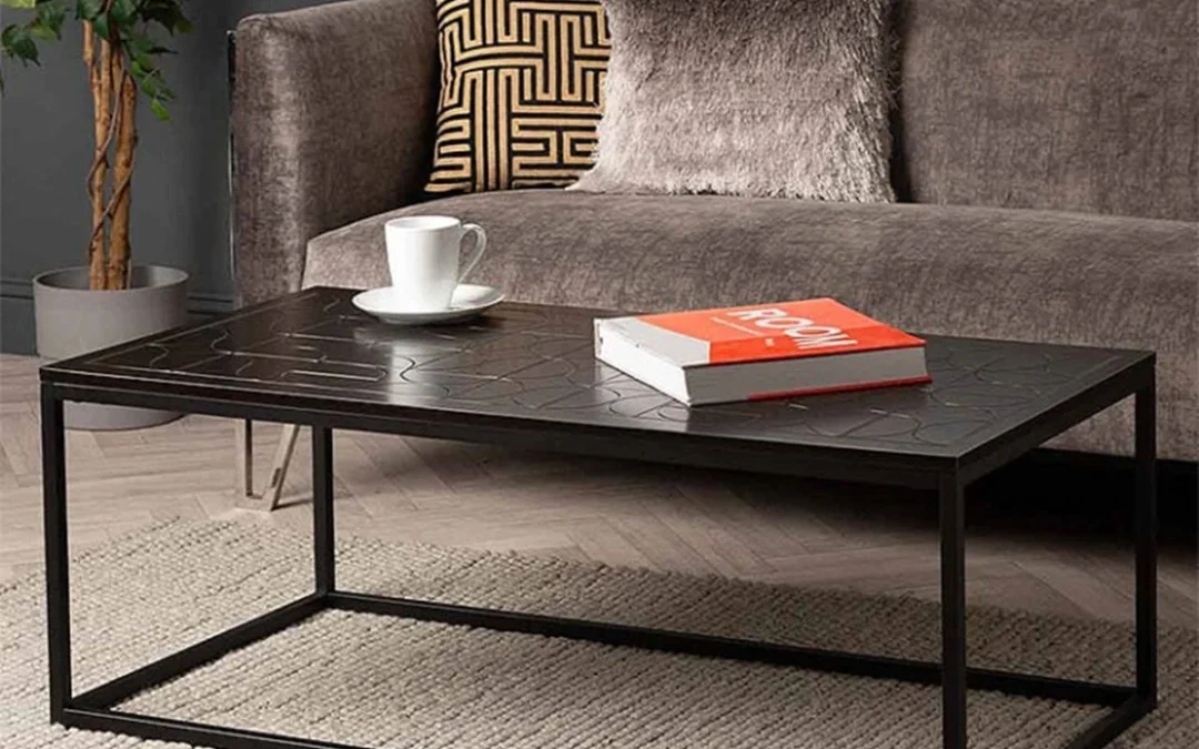 میز جلو مبلی فلزی