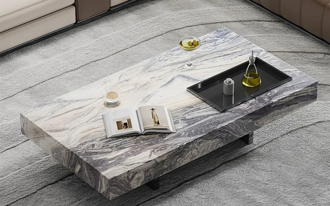 میز جلو مبلی مستطیلی