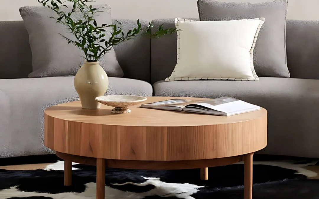 میز جلو مبلی گرد