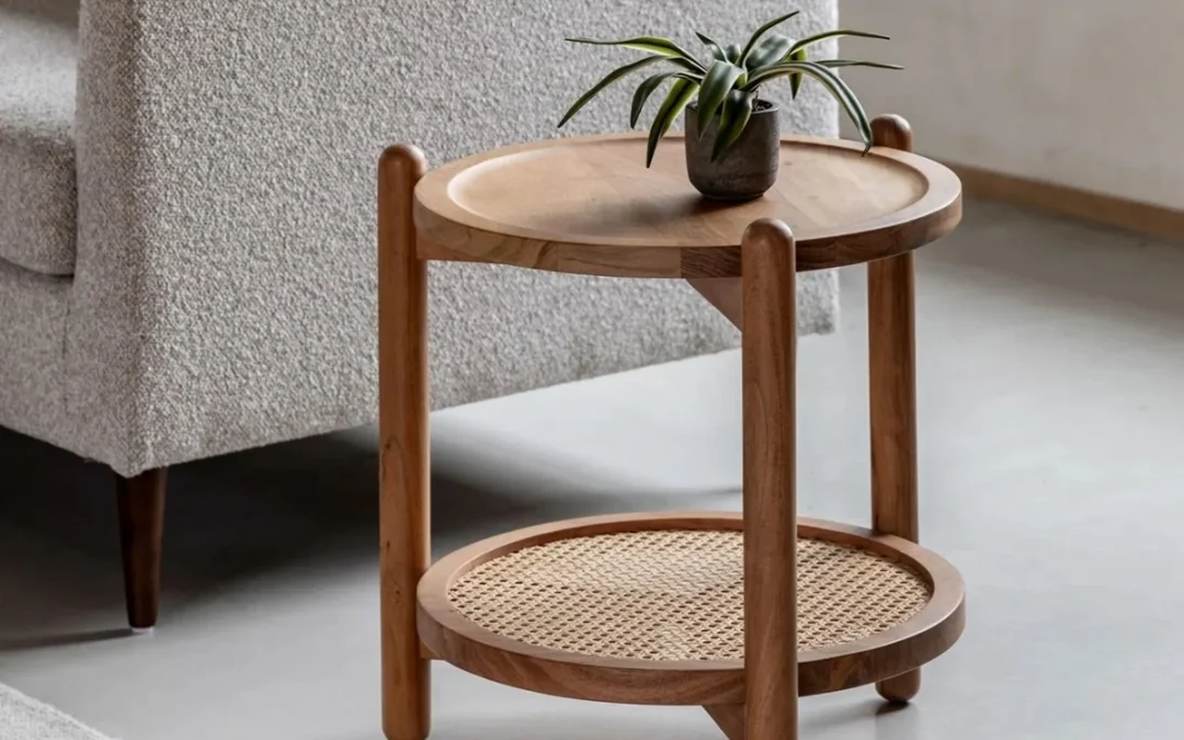 میز عسلی چوبی