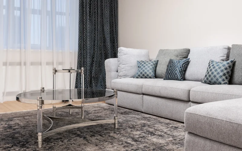 فرش مناسب برای مبل ال و راحتی