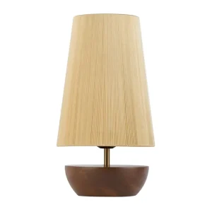 آباژور رومیزی مدل چوبی آذین کد 02