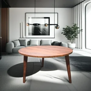 میز جلومبلی گرد مدل مینیمال کد 423