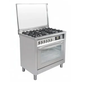 اجاق گاز فر دار پنج شعله اخوان مدل M2-EDTS