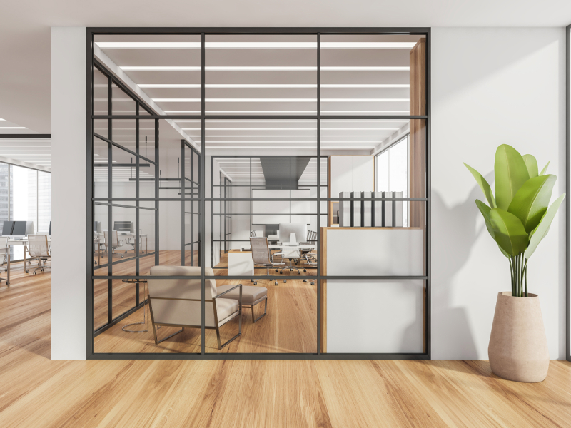 GLASS PARTITION