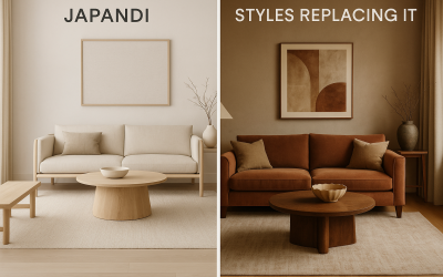 آیا Japandi دیگر ترند نیست؟ سبک‌هایی که در حال بلعیدن آن هستند