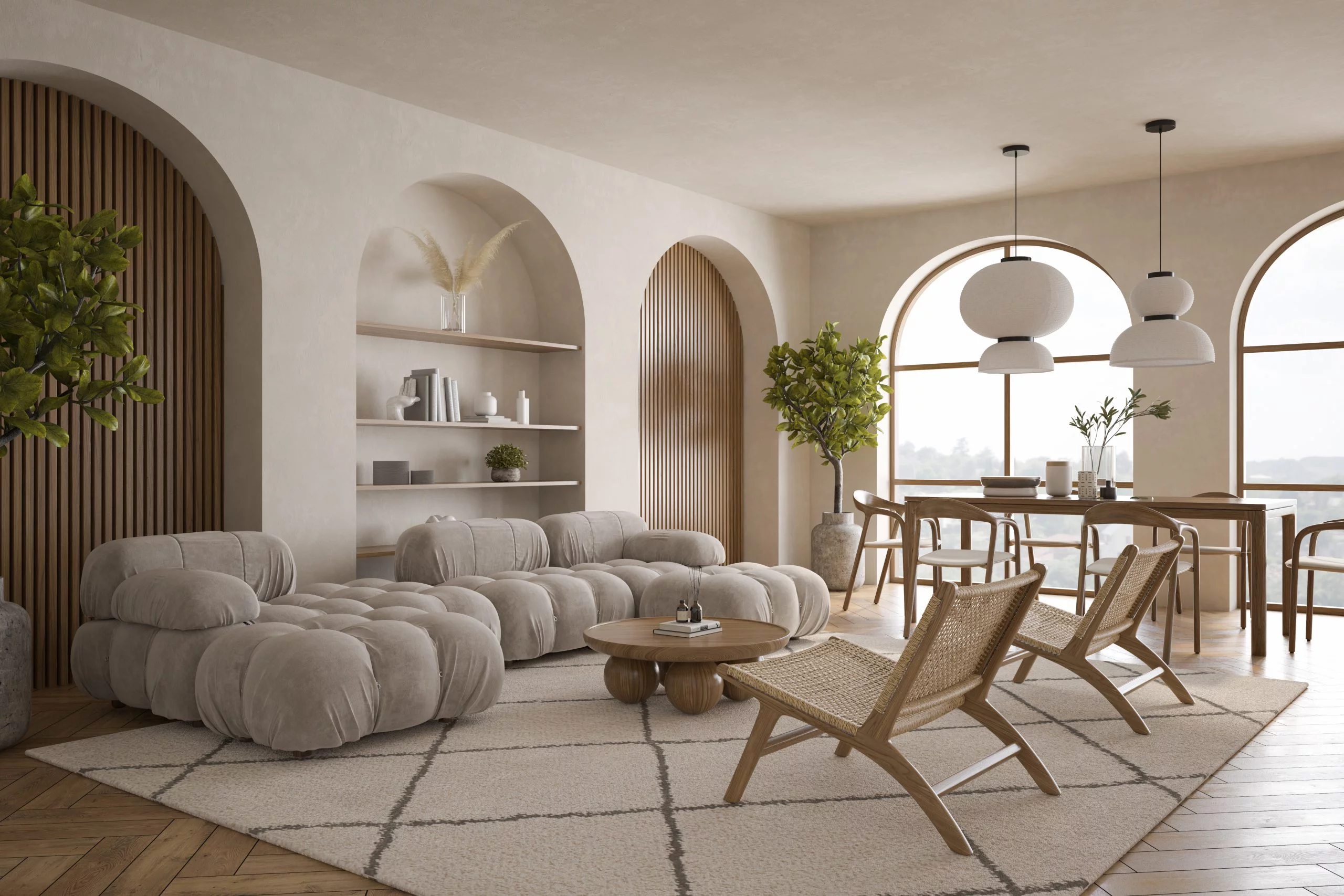 دکوراسیون خانه مدرن و مینیمال