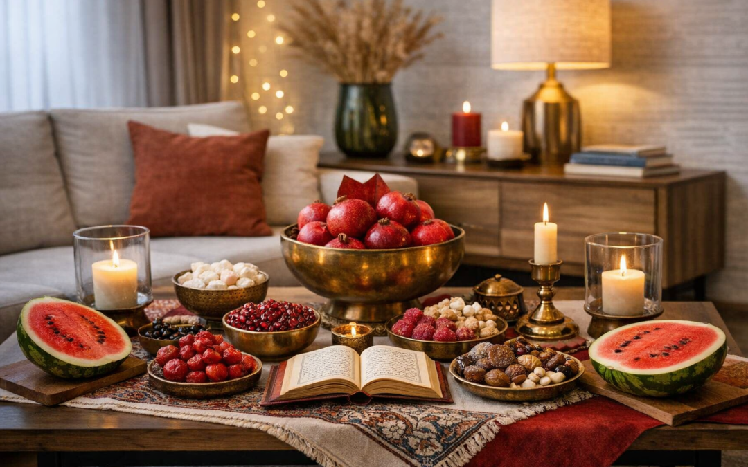 ایده‌های جدید تزیین شب یلدا برای خانه‌های امروزی