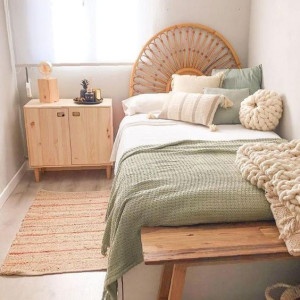 طراحی اتاق خواب دخترانه بزرگسال ساده و شیک