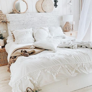 اتاق خواب سفید دخترانه بزرگسال