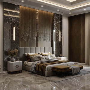 اتاق خواب مدرن لوکس و لاکچری