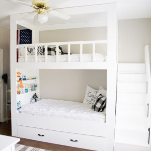 تخت دو طبقه برای اتاق نوجوان