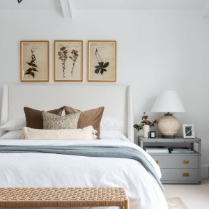 دکور اتاق خواب مهمان ساده