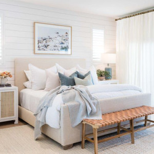 دکوراسیون اتاق خواب مهمان شیک و راحت