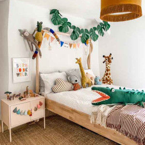 دکوراسیون اتاق کودک پسر با تم حیوانات