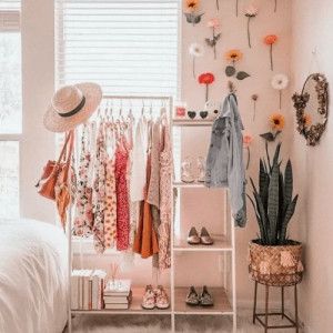 رگال برای اتاق خواب دخترانه بزرگسال و جوان