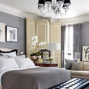 اتاق خواب طوسی و کرم