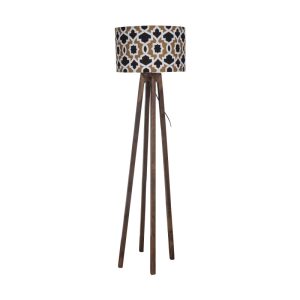 آباژور ایستاده مدل چهار پایه طرح دار 104