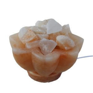 چراغ خواب سنگ نمک طرح ستاره کد 01